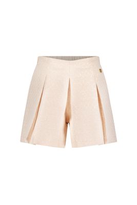 Le Chic Meisjes short crepe lurex - Darling - Baroque roze