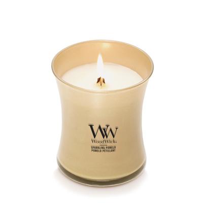 Woodwick Sparkling Pomelo Medium Candle - Champagne