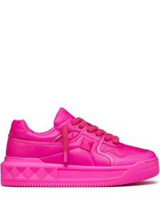 Valentino Garavani baskets One Stud XL en cuir - Rose