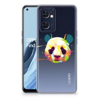 OPPO Reno 7 5G | Find X5 Lite Telefoonhoesje met Naam Panda Color