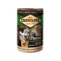 Carnilove eend & fazant natvoer hond (blik) 12 x 400 g