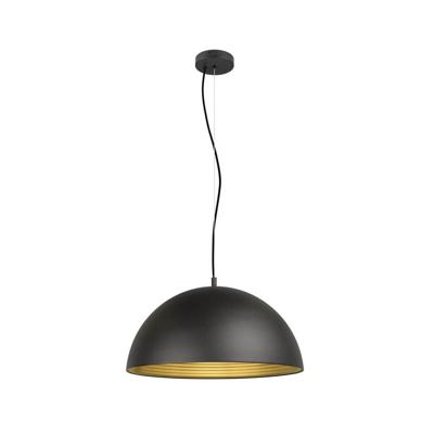 SLV Design hanglampForchini M 50 zwart met goud Ø 50cm - 1008537