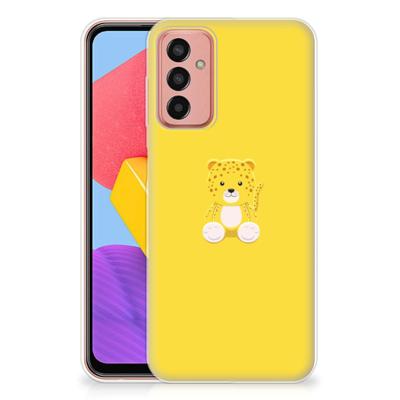 Samsung Galaxy M13 | M23 Telefoonhoesje met Naam Baby Leopard Samsung Galaxy M13 | M23 Telefoonhoesje met Naam Baby Leopard