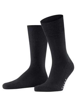 FALKE - Sokken - Airport Plus - Zwart - 3000, Maat:47-48