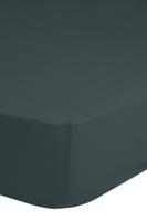 Goodmorning Jersey Hoeslaken Donker Groen-Lits-jumeaux (160/180x200 cm)