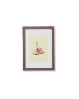 HEMA Fotolijst 10x15cm hout dun (donkerbruin)