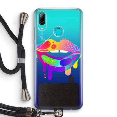 Lip Palette: Huawei P Smart (2019) Transparant Hoesje met koord