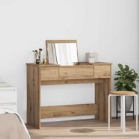 Plafondtafel met lade artisanaal eikenkleurig 100 x 45 x 76 cm