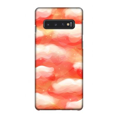 Lichte Wolken: Samsung Galaxy S10 4G Volledig Geprint Hoesje