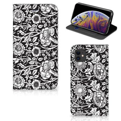 Apple iPhone 11 Smart Cover Black Flowers Apple iPhone 11 Smart Cover Black Flowers