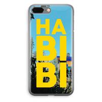Habibi Majorelle : iPhone 8 Plus Transparant Hoesje - thumbnail
