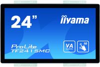 Iiyama ProLite TF2415MC Touchscreen monitor Energielabel: F (A - G) 60.5 cm (23.8 inch) 1920 x 1080 Pixel 16:9 16 ms HDMI, VGA, DisplayPort, RJ45, Jackplug VA - thumbnail
