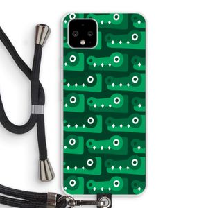 Crocs: Pixel 4 XL Transparant Hoesje met koord