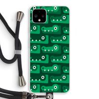 Crocs: Pixel 4 XL Transparant Hoesje met koord