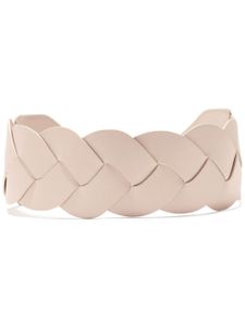 Altuzarra ceinture Braid en cuir - Tons neutres