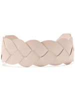 Altuzarra ceinture Braid en cuir - Tons neutres