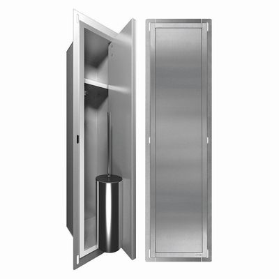 Looox Closed closetborstelgarnituur - rvs geborsteld cl6