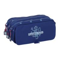 Pennenetui met 3 vakken Harry Potter Captain Marineblauw 21,5 x 10 x 8 cm