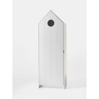 Leen Bakker - Vipack Kledingkast Casimi 1 Deurs - 171,5x57,6x37 Cm - MDF - Wit