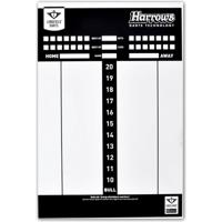 Longfield games darts scorebord met stift, wisser & spelregels