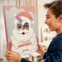 Snoep adventskalender personaliseren