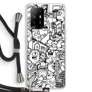 Vexx City #2: Oppo A94 5G Transparant Hoesje met koord