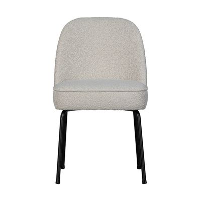 BePureHome Vogue eetkamerstoel bouclé naturel