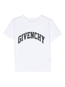 Givenchy Kids t-shirt en coton à logo imprimé - Blanc