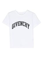 Givenchy Kids t-shirt en coton à logo imprimé - Blanc - thumbnail