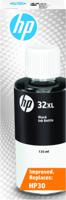 HP 32XL originele zwarte inktfles, 135 ml - thumbnail