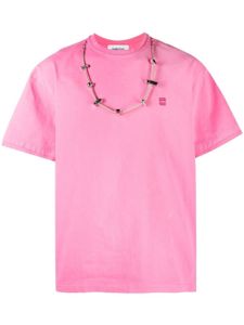 AMBUSH t-shirt à collier Stoppers - Rose