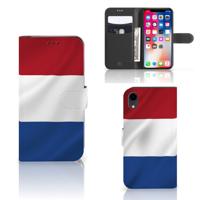 Apple iPhone Xr | Bookstyle Case | Nederlandse Vlag
