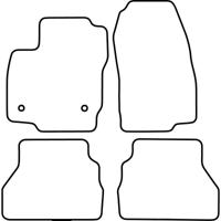 Automatten passend voor Ford B-Max 2012- TMFO557