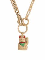 SafSafu collier Maneki Neko - Or