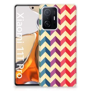 Xiaomi 11T | 11T Pro TPU bumper Zigzag Multi Color