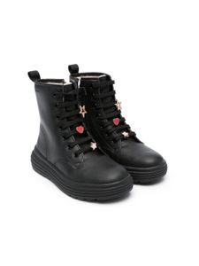 Geox Kids bottines Phaolae - Noir