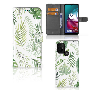 Motorola Moto G10 | G20 | G30 Hoesje Leaves