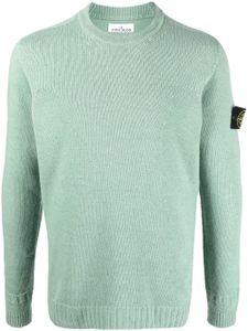 Stone Island sweat à patch logo - Vert