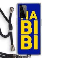 Habibi Blue: OnePlus 9 Pro Transparant Hoesje met koord