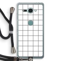 Rooster: Sony Xperia XZ2 Compact Transparant Hoesje met koord