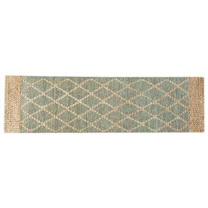 Beliani-TELLIKAYA-Laagpolig vloerkleed-Beige-80 x 300 cm-Jute