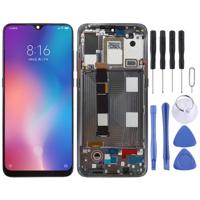LCD-scherm en digitizer volledige montage met frame voor Xiaomi mi 9 (zwart)