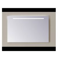 Spiegel Sanicare Q-mirrors Zonder Omlijsting 60 x 60 cm Cold White LED PP Geslepen Sanicare