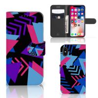 Apple iPhone X | Xs | Book Case | Funky Triangle