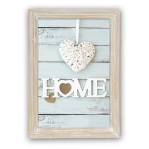 Houten fotolijst vintage lichte white wash geschikt voor een foto van 20 x 30 cm   -