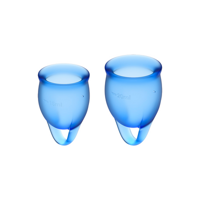 Feel Confident - Menstrual Cup - Dark Blue - thumbnail