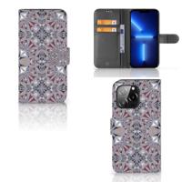 iPhone 13 Pro | Bookcase | Flower Tiles