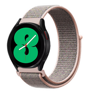 Sport Loop nylon bandje - Zand roze - Xiaomi Mi Watch / Xiaomi Watch 2 / Xiaomi Watch S1 / S2 / S3 / S4