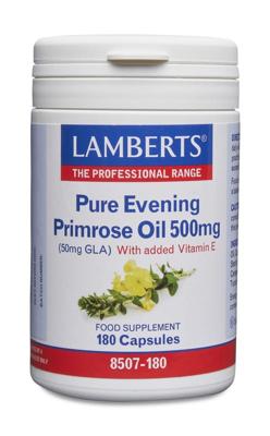 Lamberts Teunisbloemolie 500mg (pure evening primrose oil)