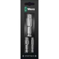 Wera 870/4/7 Set A 05073200001 Verbindingsdeelset Aandrijving 1/4 (6.3 mm) 1 set(s) - thumbnail